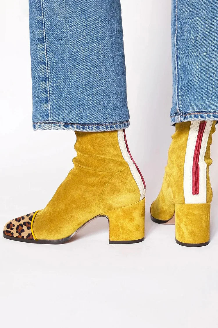 Mid Heel Ankle Boot With Sporty Details, Lily & Sam, image 1