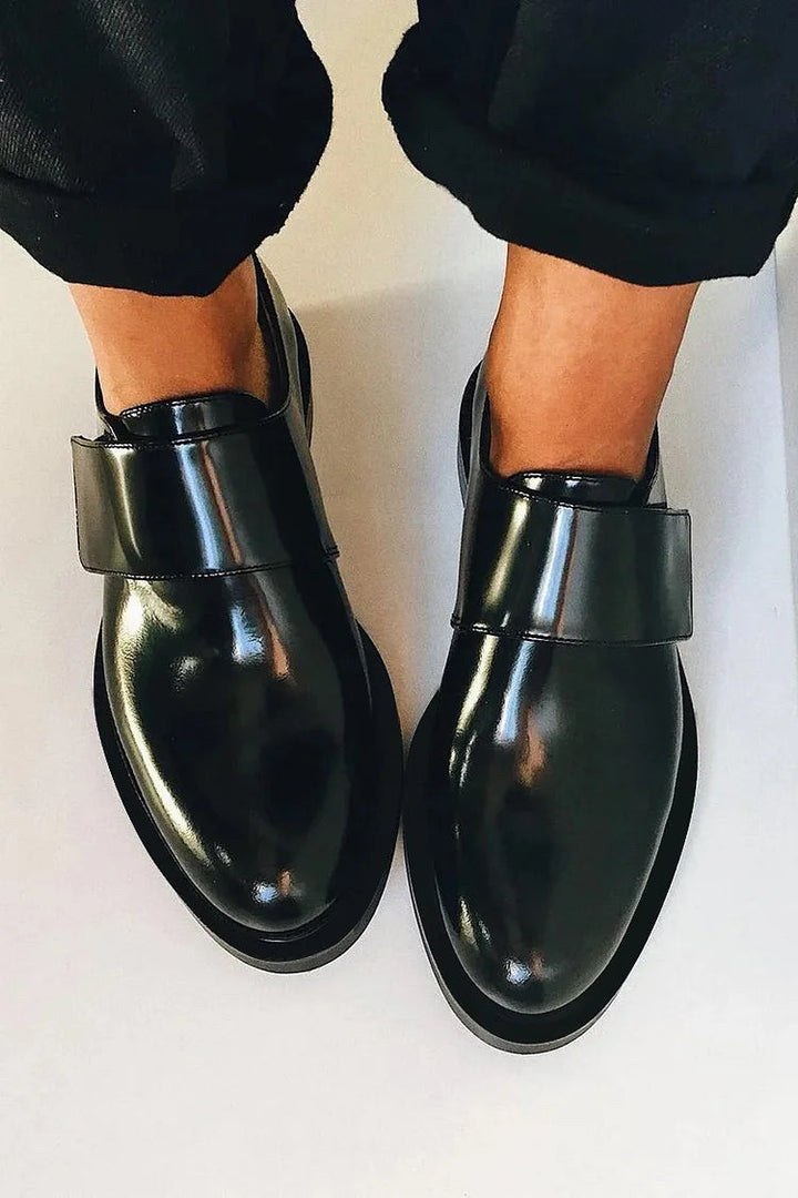 Polished Strap Loafers, Lily & Sam, image 1