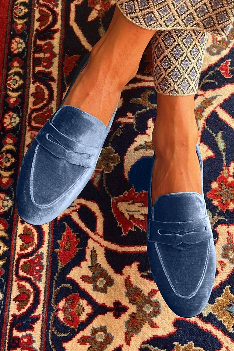 Classic Velvet Loafer, Lily & Sam, image 1