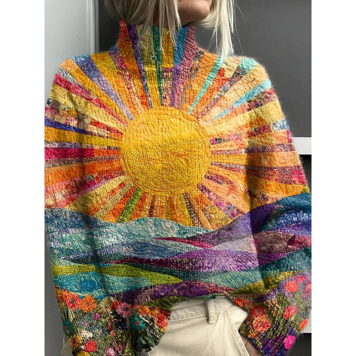 Vibrant Turtleneck Sweater, Lily & Sam, image 5