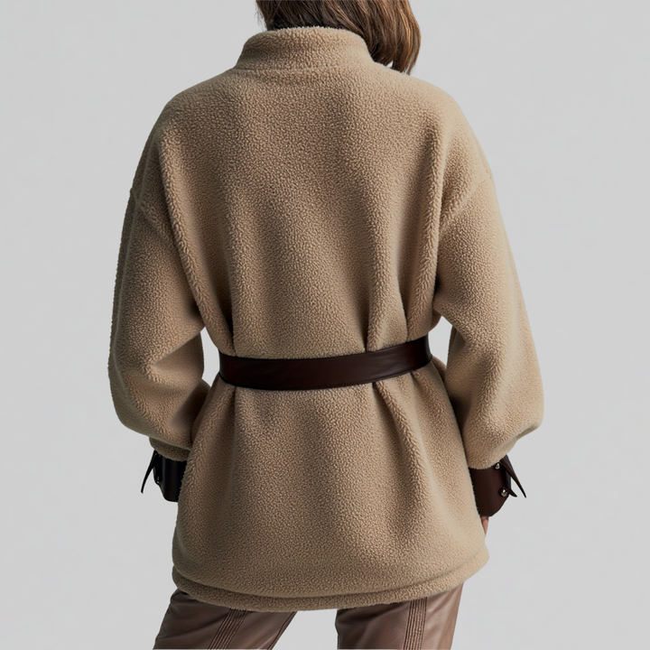 Belted Teddy Jacket, Lily & Sam, image 2