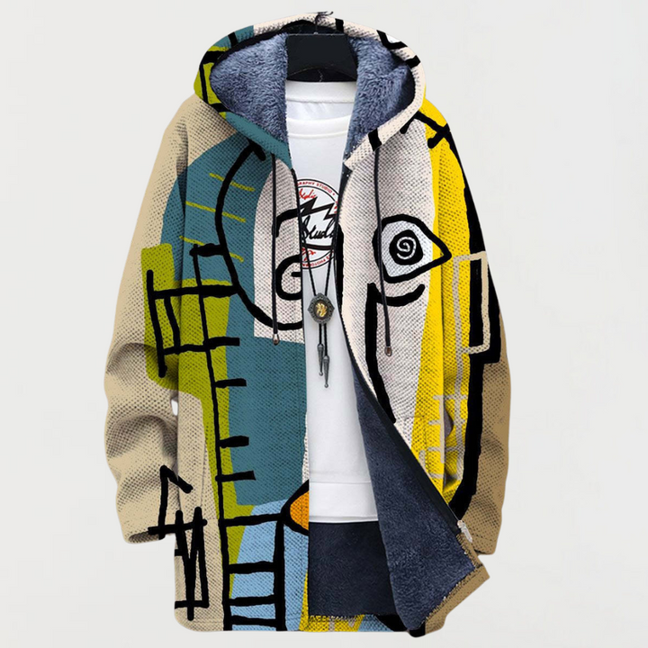 Abstract Art Cardigan, Lily & Sam, image 1
