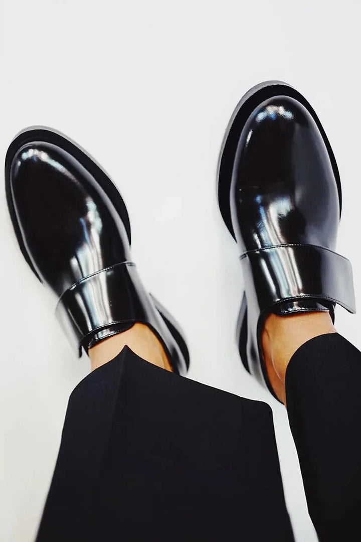 Polished Strap Loafers, Lily & Sam, image 2