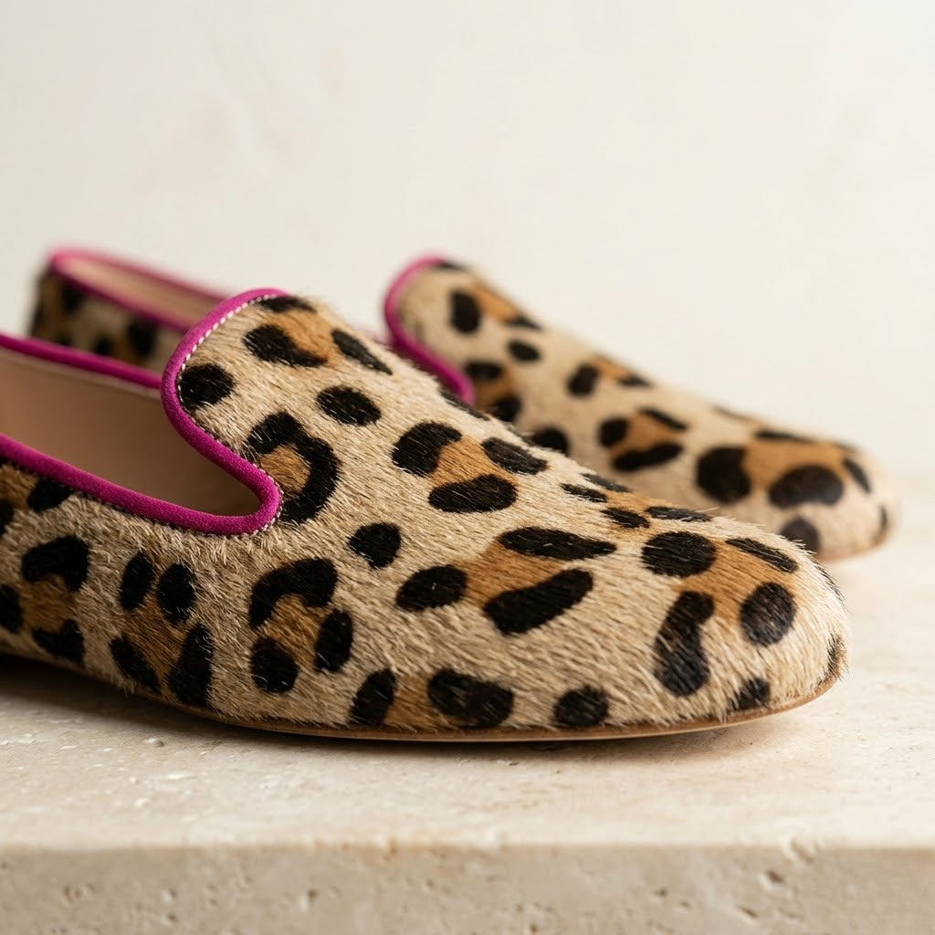 Chic Animal Print Ballet Flats, Lily & Sam, image 3