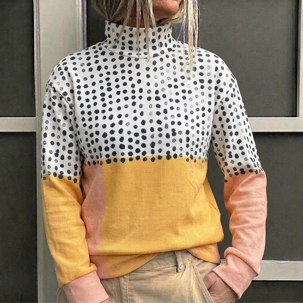 Vibrant Turtleneck Sweater, Lily & Sam, image 11