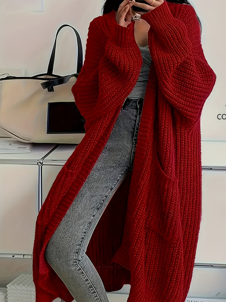 Cozy Confidence Longline Cardigan, Lily & Sam, image 5