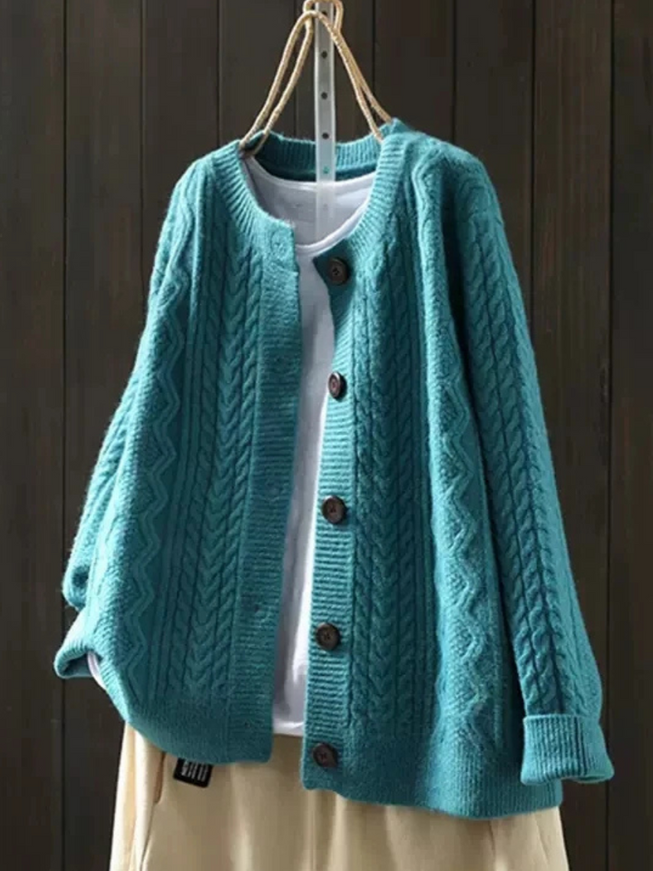 Classic Button Knit Cardigan, Lily & Sam, image 5