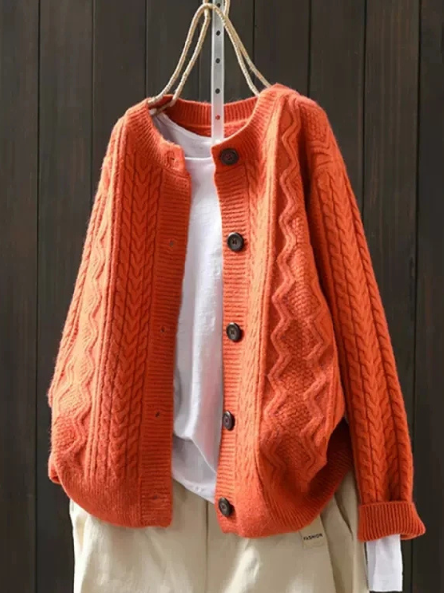 Cable Cardigan, Lily & Sam, image 5