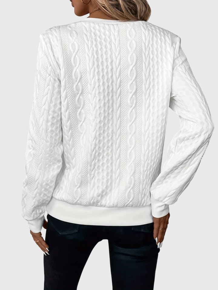 Sweater with Zipper, Lily & Sam, image 2