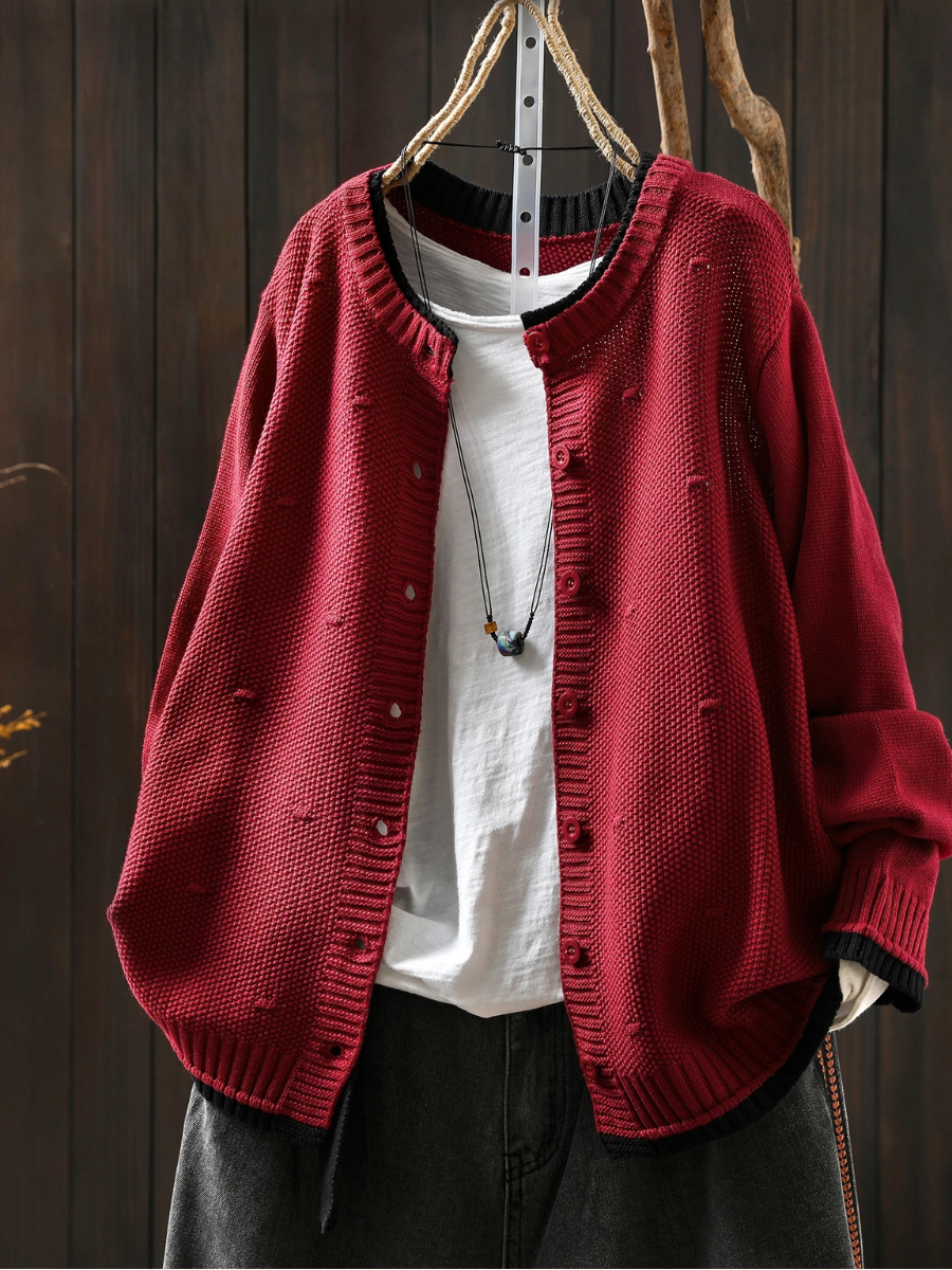 Textured Cardigan, Lily & Sam, image 3