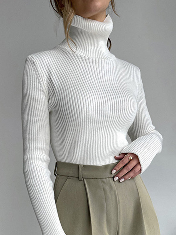 Ribbed Turtleneck Sweater, Lily & Sam, image 1