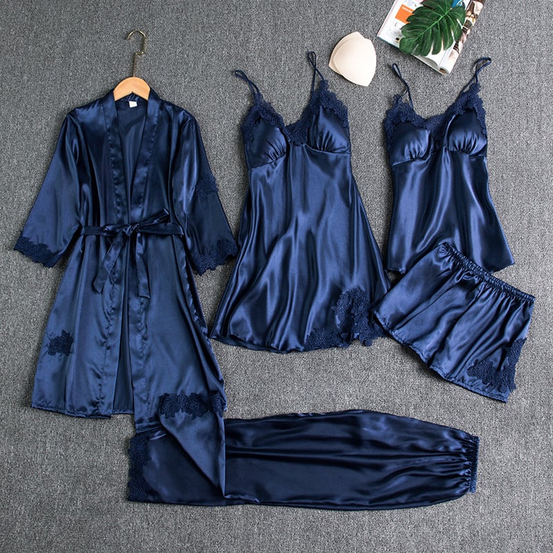 5 Piece Lace Nightwear Set, Lily & Sam, image 3