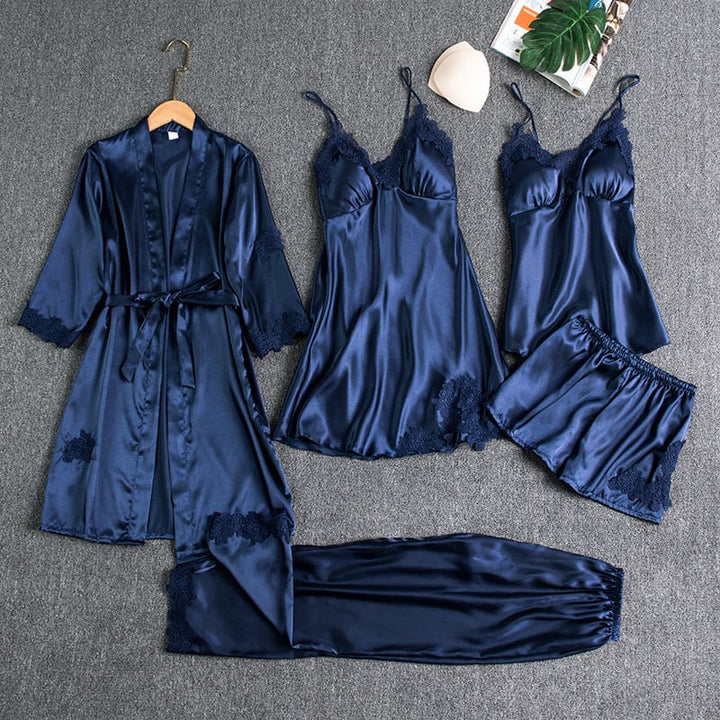 5 Piece Lace Nightwear Set, Lily & Sam, image 3