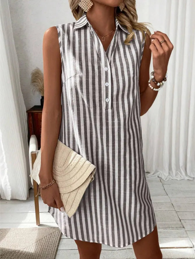 Striped Shirt Dress, Lily & Sam, image 3
