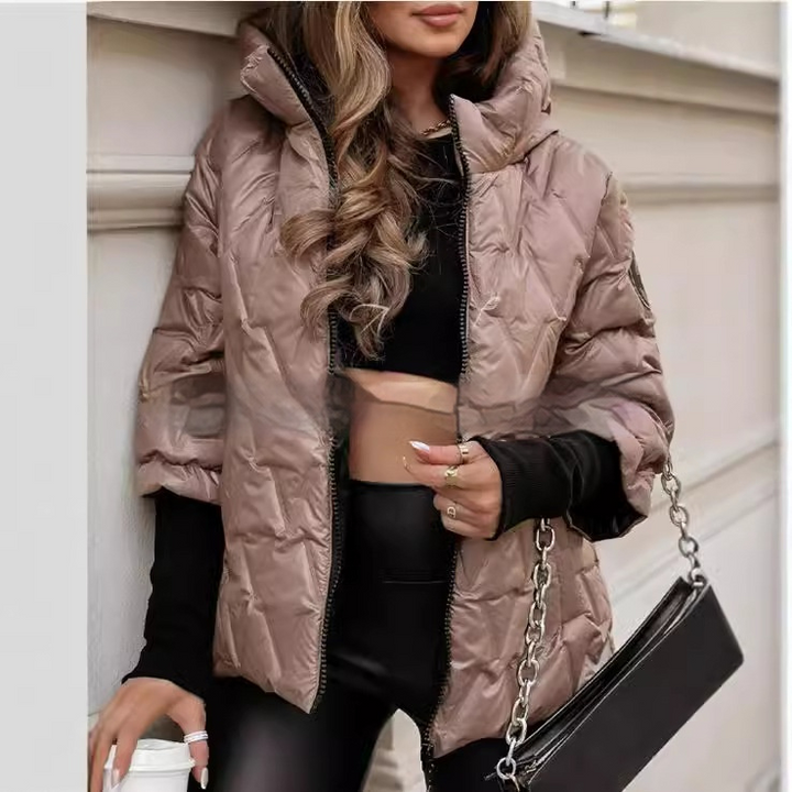 Stylish Quilted Puffy Jacket, Lily & Sam, image 2
