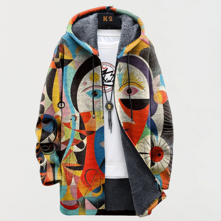 Abstract Art Cardigan, Lily & Sam, image 3