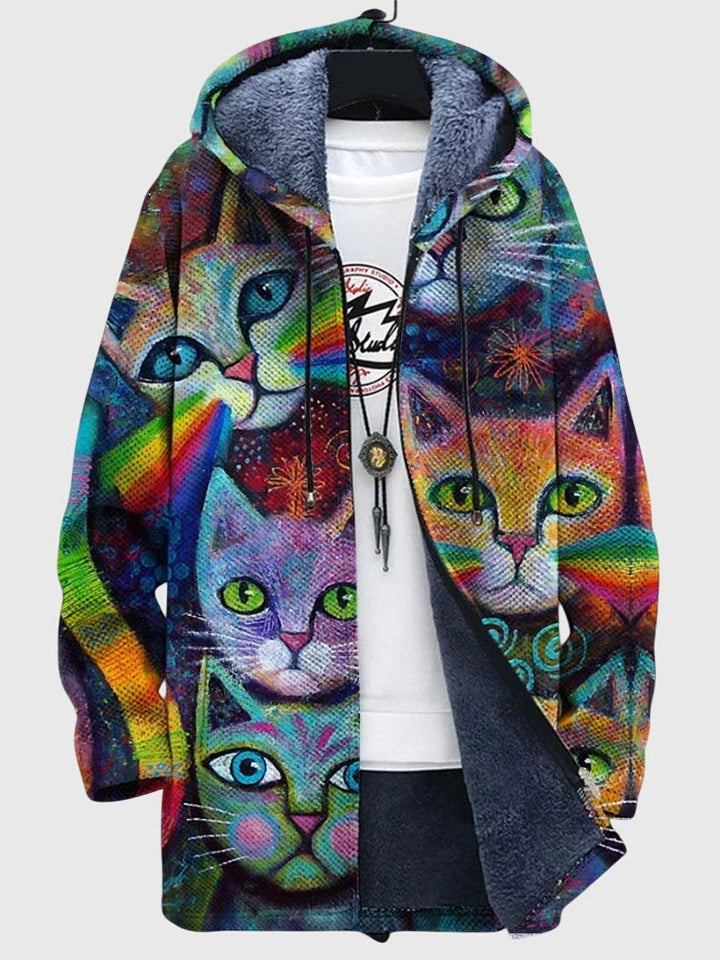 Jacket with artistic print, Lily & Sam, image 4