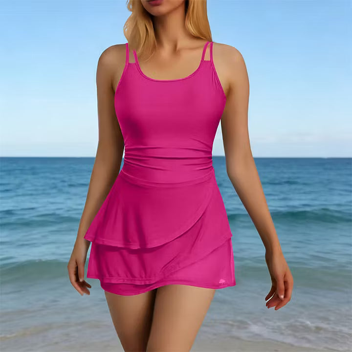 Sculpting Two Strap Swimsuit, Lily & Sam, image 3