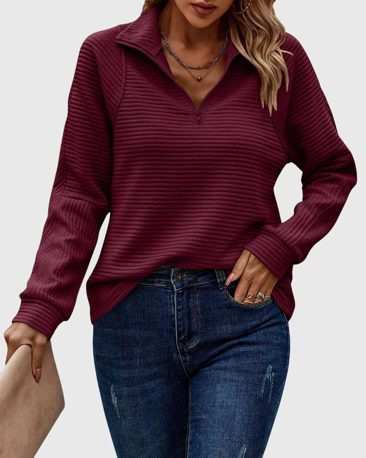Sweater with Zipper, Lily & Sam, image 5