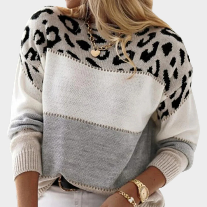 Leopard Print Sweater, Lily & Sam, image 6