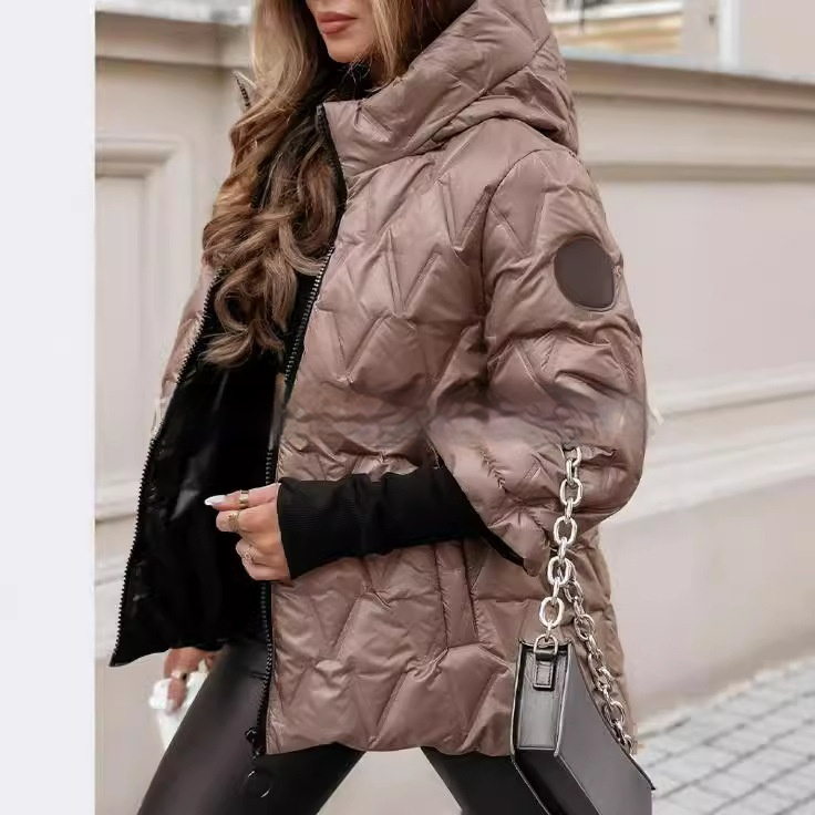 Stylish Quilted Puffy Jacket, Lily & Sam, image 3