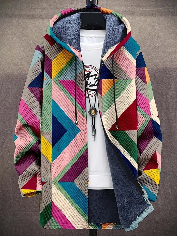 Colourblock Knit Sweater Jacket, Lily & Sam, image 1
