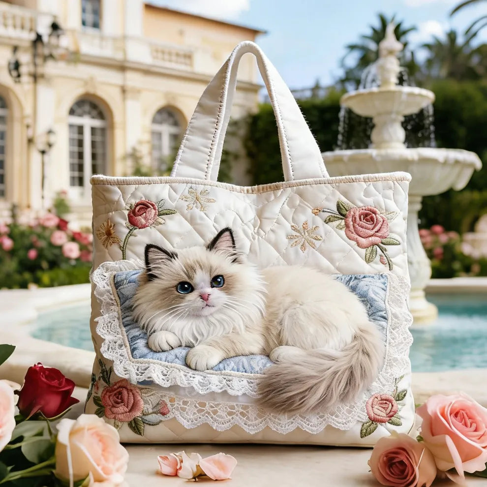 Quilted Tote, Lily & Sam, image 1
