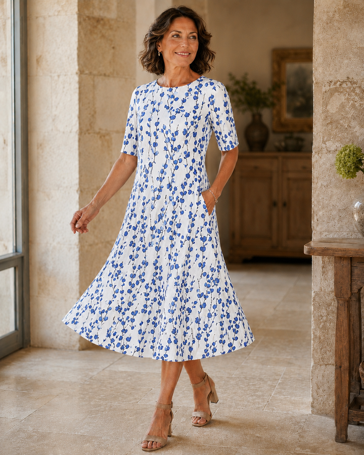 Floral Midi Dress, Lily & Sam, image 3