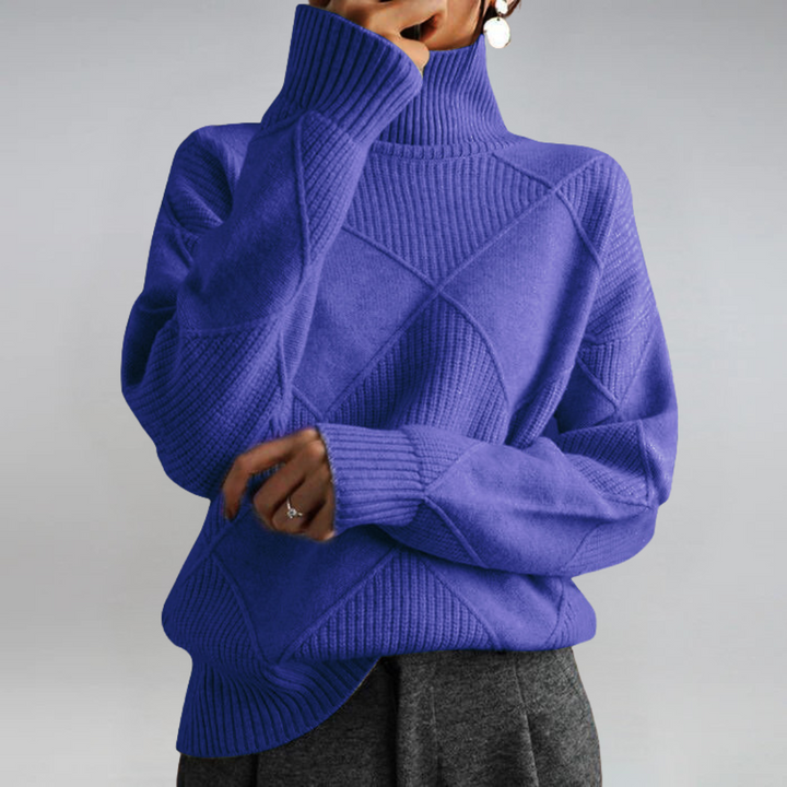 Luxe Cashmere Turtleneck Sweater, Lily & Sam, image 9