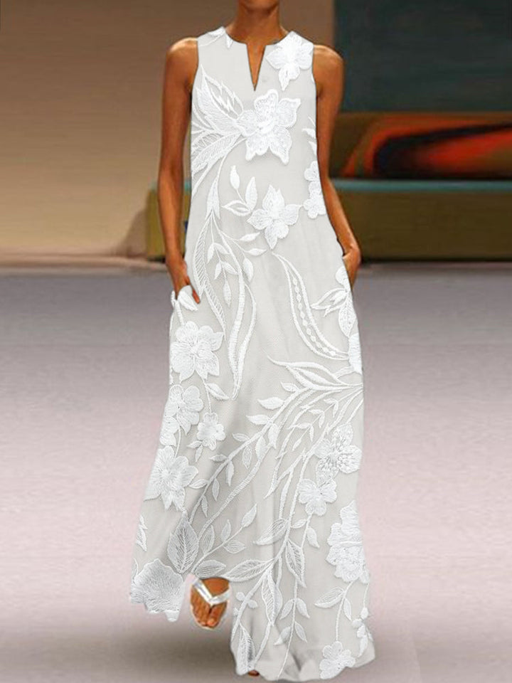 Luxe Printed Dress, Lily & Sam, image 1