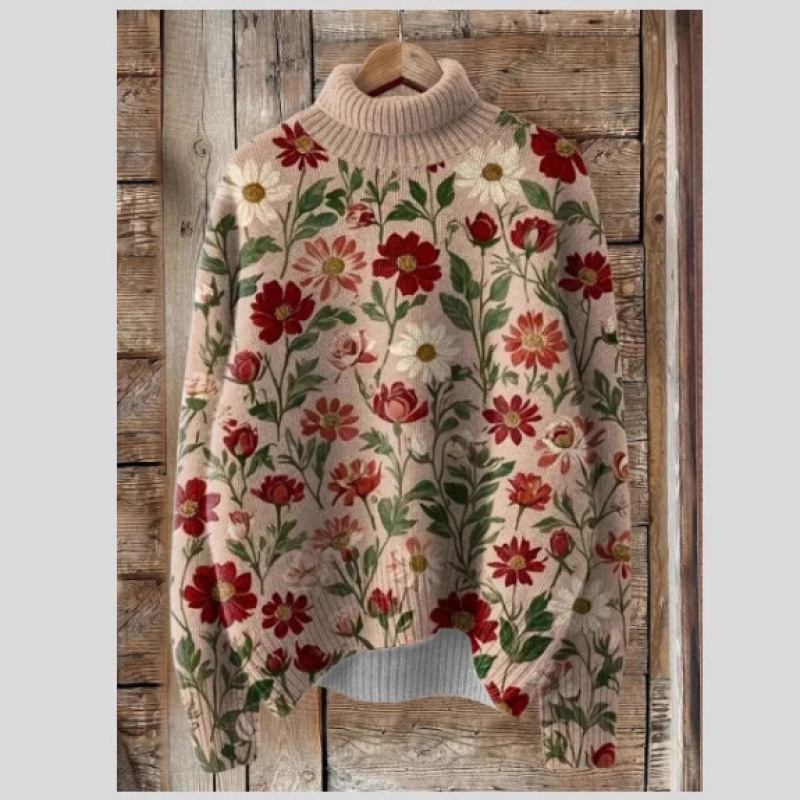 Vibrant Turtleneck Sweater, Lily & Sam, image 8