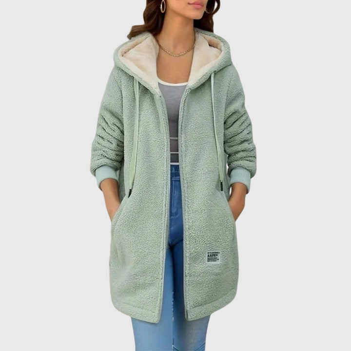 Women's Fleece Jacket, Lily & Sam, image 2
