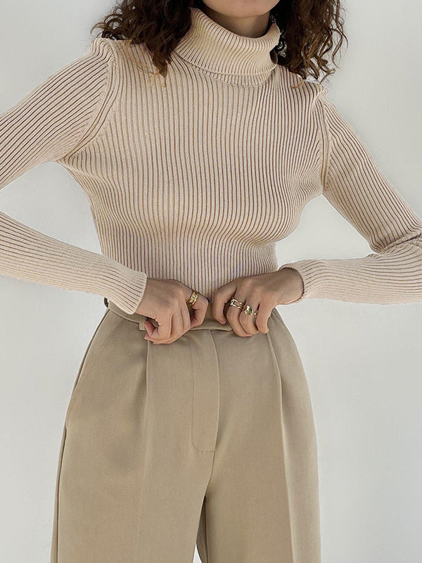 Ribbed Turtleneck Sweater, Lily & Sam, image 9