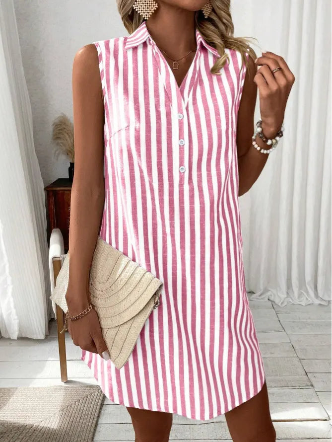 Striped Shirt Dress, Lily & Sam, image 5