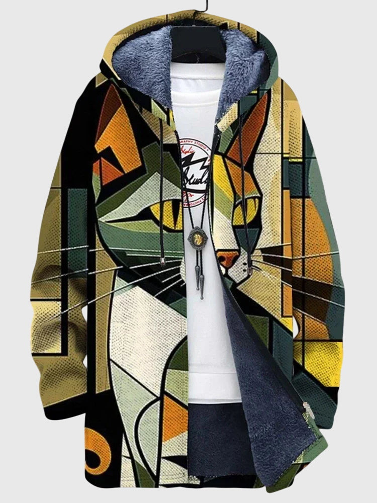 Jacket with artistic print, Lily & Sam, image 7