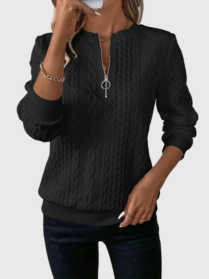 Sweater with Zipper, Lily & Sam, image 9