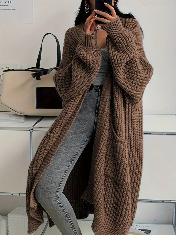 Cozy Confidence Longline Cardigan, Lily & Sam, image 1