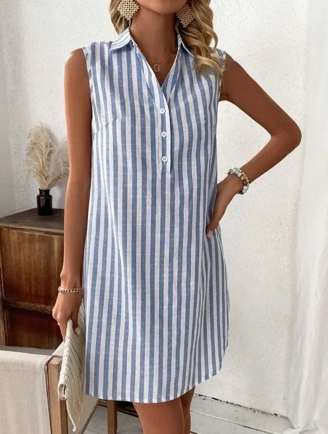 Striped Shirt Dress, Lily & Sam, image 9