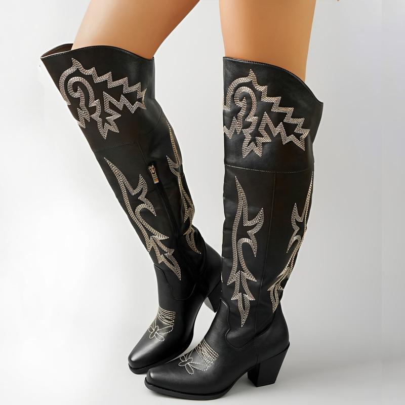 Classic Over the Knee Cowboy Boots, Lily & Sam, image 8