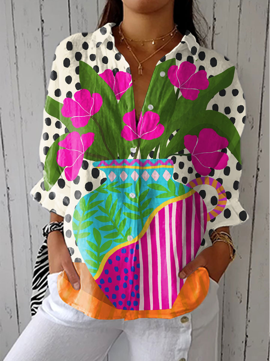 Blooming Vase Blouse, Lily & Sam, image 1