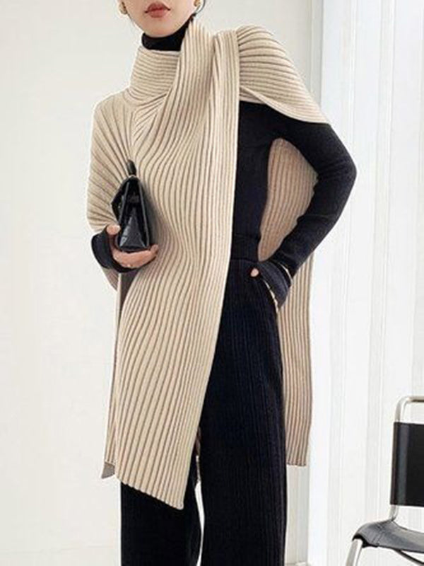 Draped Knit Sweater, Lily & Sam, image 1