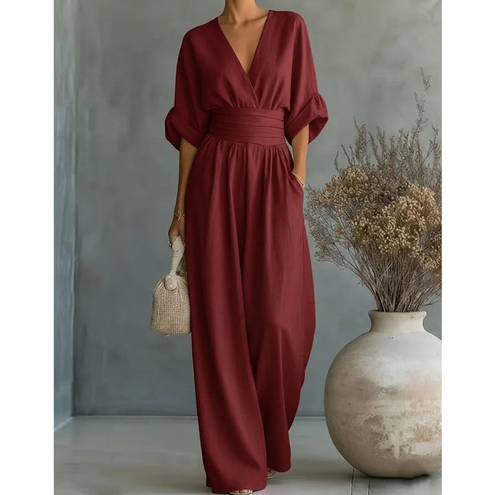 Women's Wrap Maxi Jumpsuit, Lily & Sam, image 13