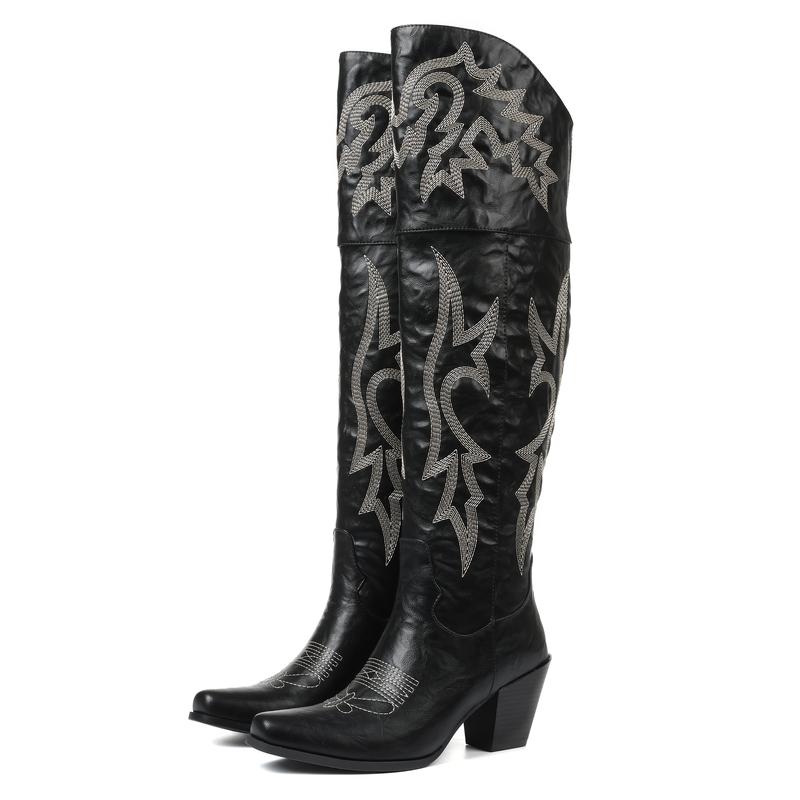 Classic Over the Knee Cowboy Boots, Lily & Sam, image 10