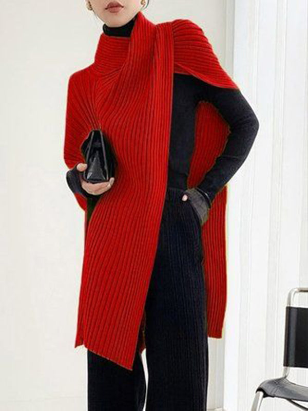 Draped Knit Sweater, Lily & Sam, image 2