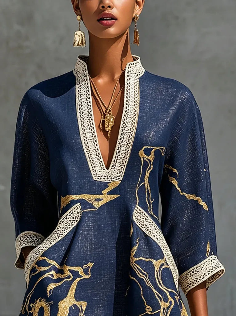 Navy Gold, Lily & Sam, image 4