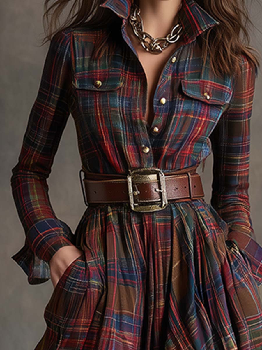 Classic Button Up Shirt Dress, Lily & Sam, image 7