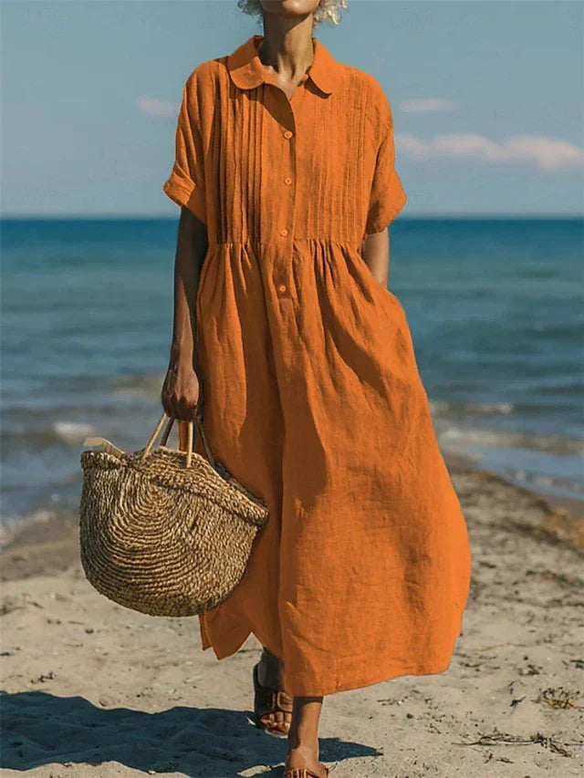 Cotton Button Shirt Dress, Lily & Sam, image 5