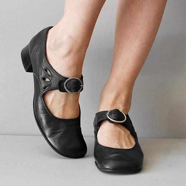 Stylish Leather Sandals, Lily & Sam, image 1