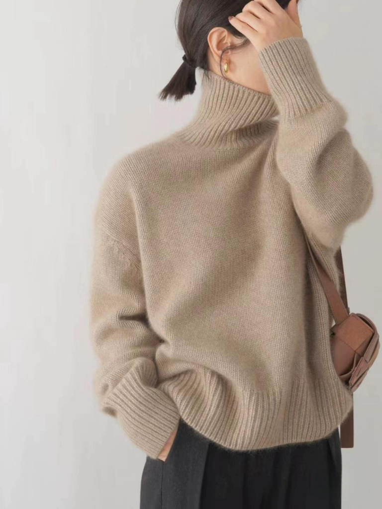 Nele Luxe Turtleneck Sweater, Lily & Sam, image 12