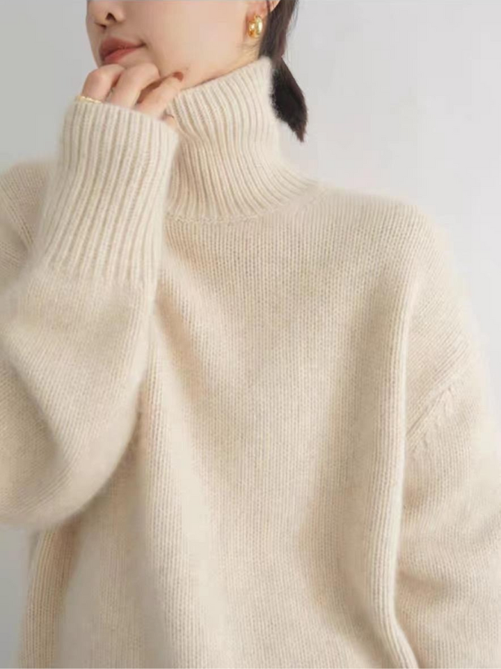 Nele Luxe Turtleneck Sweater, Lily & Sam, image 4